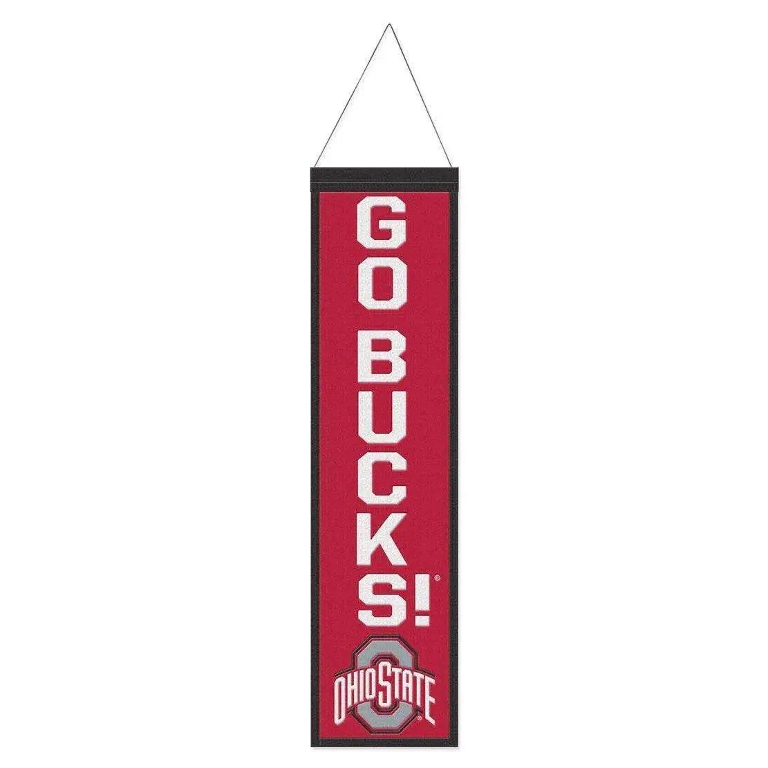  Ohio State Buckeyes Wool Banner 8x32 Heritage Slogan -  ToylandEU™