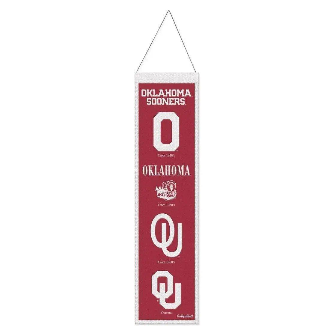  Oklahoma Sooners Wool Banner 8x32 Heritage Evolution Design -  ToylandEU™
