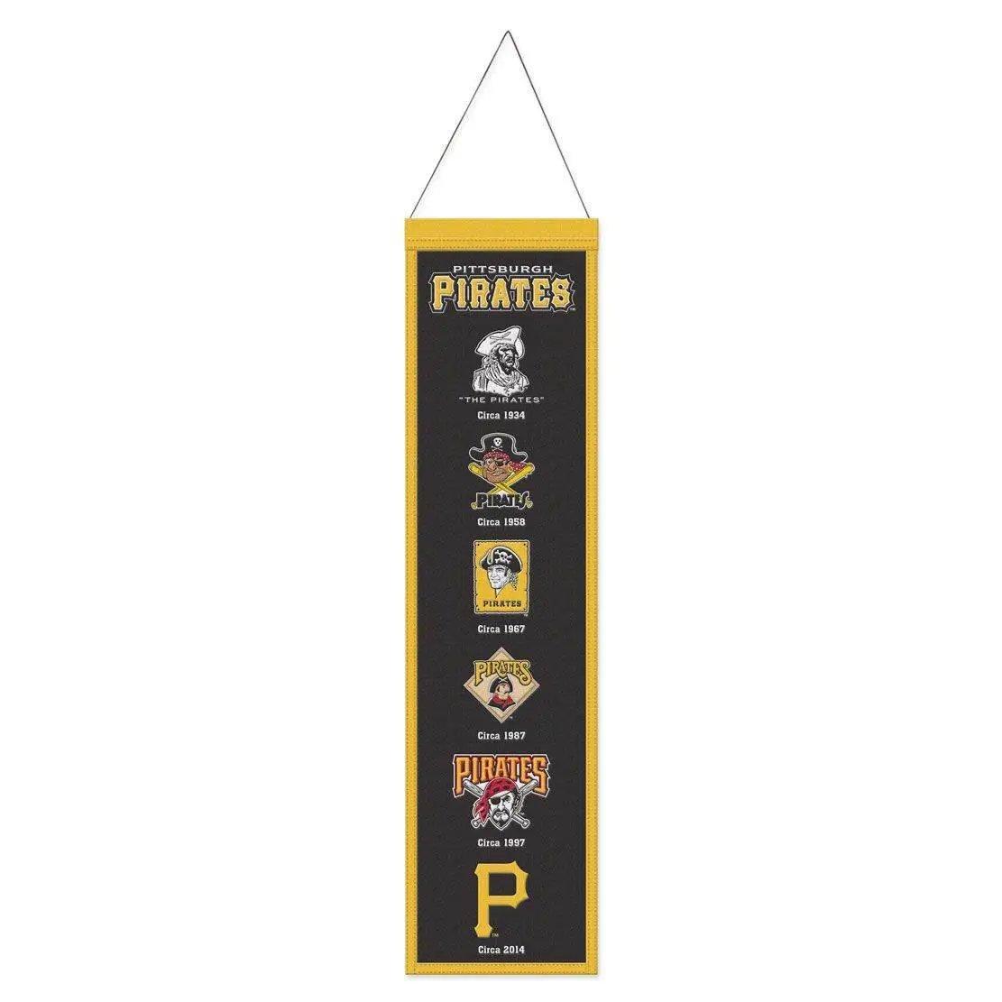  Pittsburgh Pirates Wool Banner 8x32 Heritage Evolution -  ToylandEU™