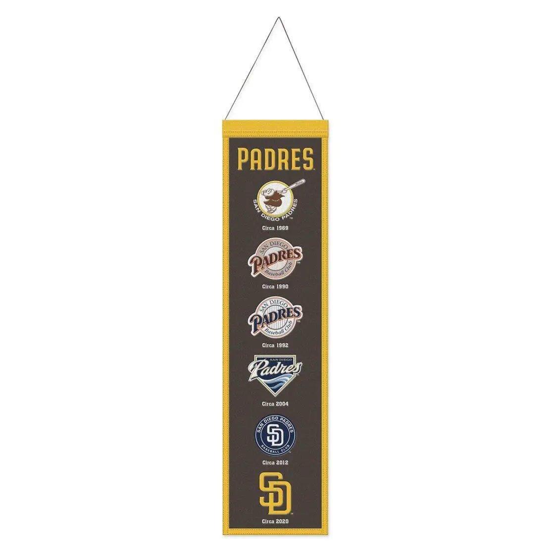  San Diego Padres Wool Banner 8x32 Heritage Evolution Design -  ToylandEU™