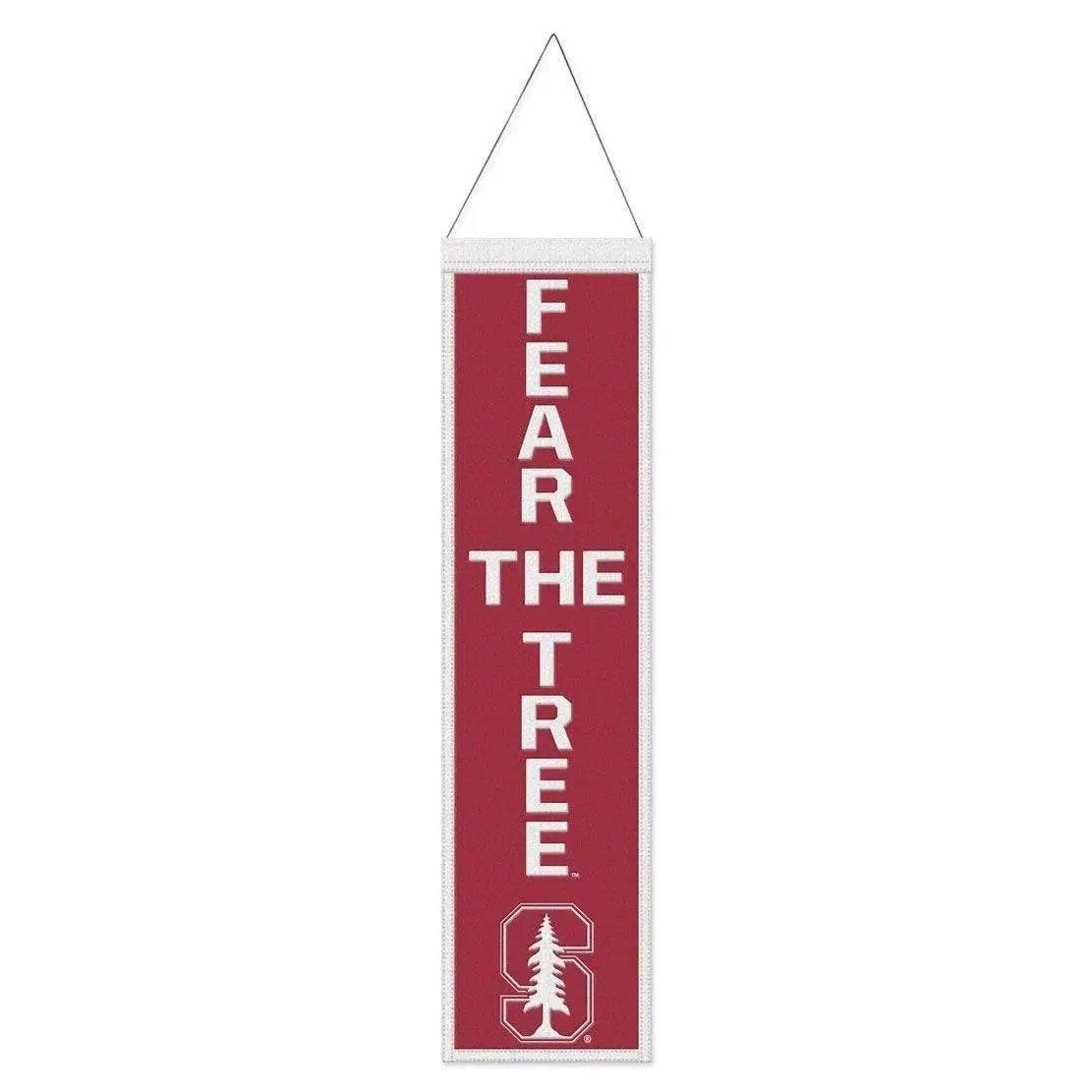  Stanford Cardinal Wool Banner 8x32 Heritage Slogan Design -  ToylandEU™