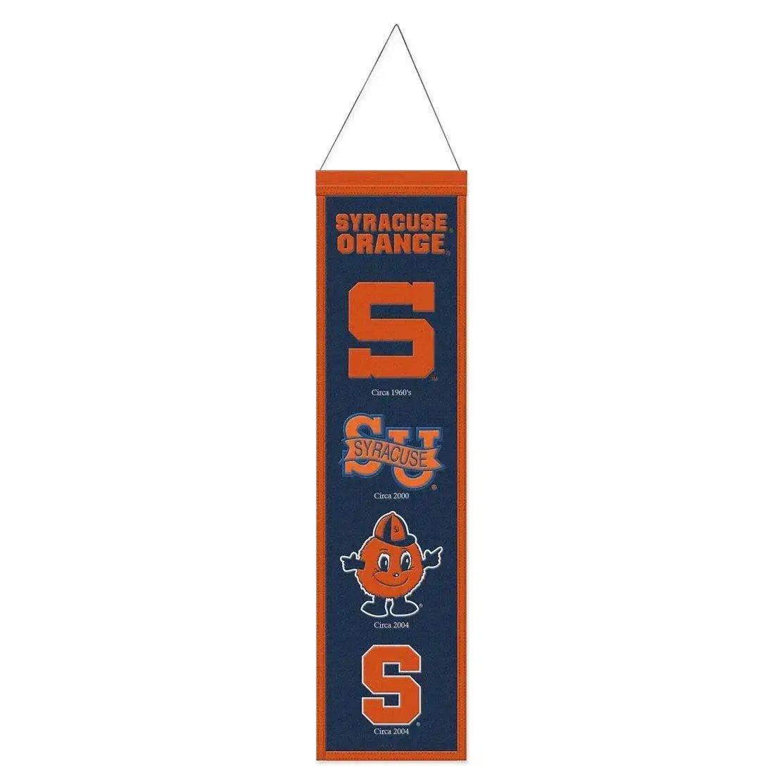  Syracuse Orange Wool Banner 8x32 Heritage Evolution Design -  ToylandEU™
