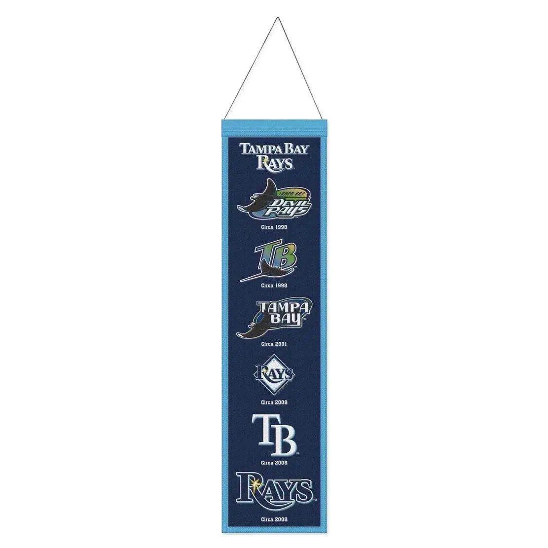  Tampa Bay Rays Wool Banner 8x32 Heritage Evolution Design -  ToylandEU™