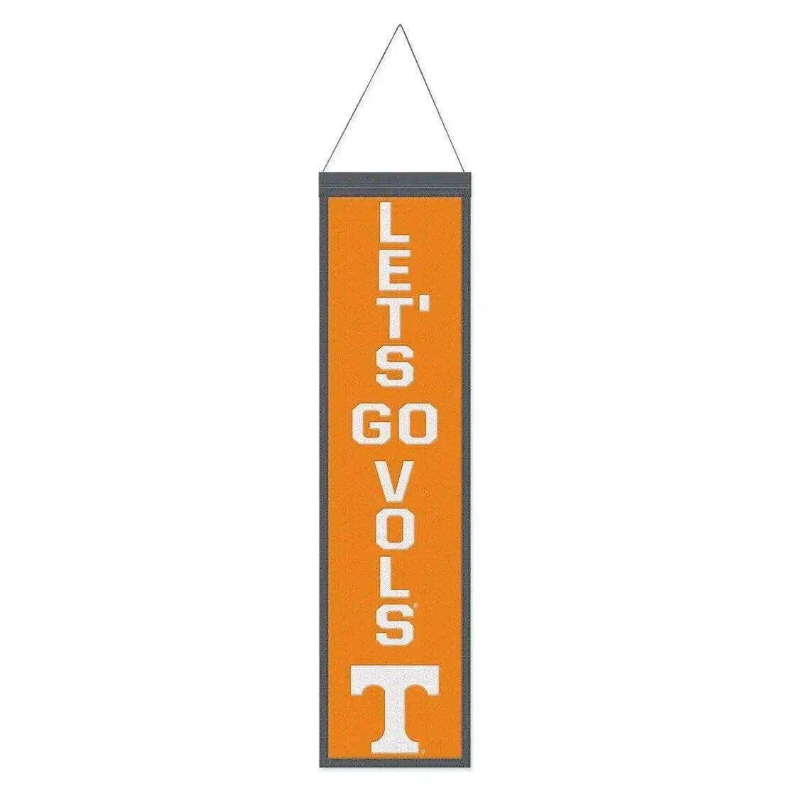  Tennessee Volunteers Wool Banner 8x32 Heritage Slogan -  ToylandEU™
