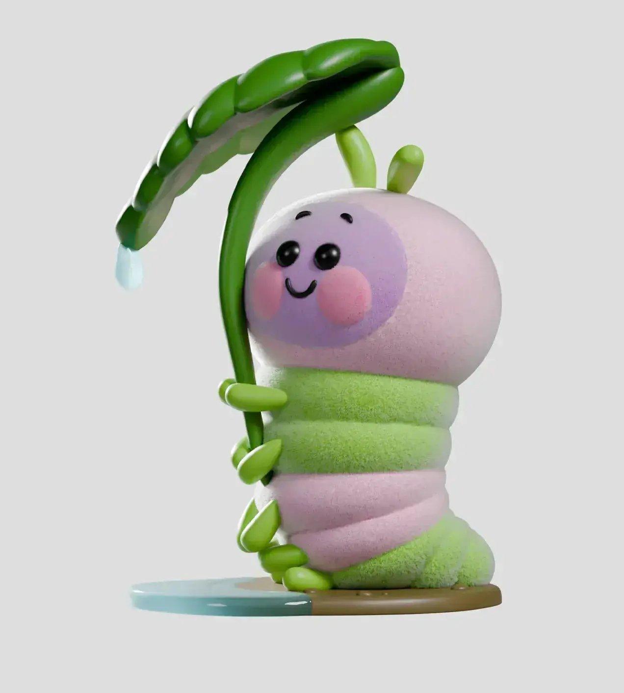  Wooly Bear Vinyl Blind Box Figure Exclusive Kaleidos -  ToylandEU™