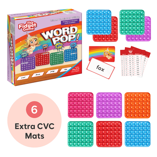  Word Pop + Extra CVC Mats -  ToylandEU™