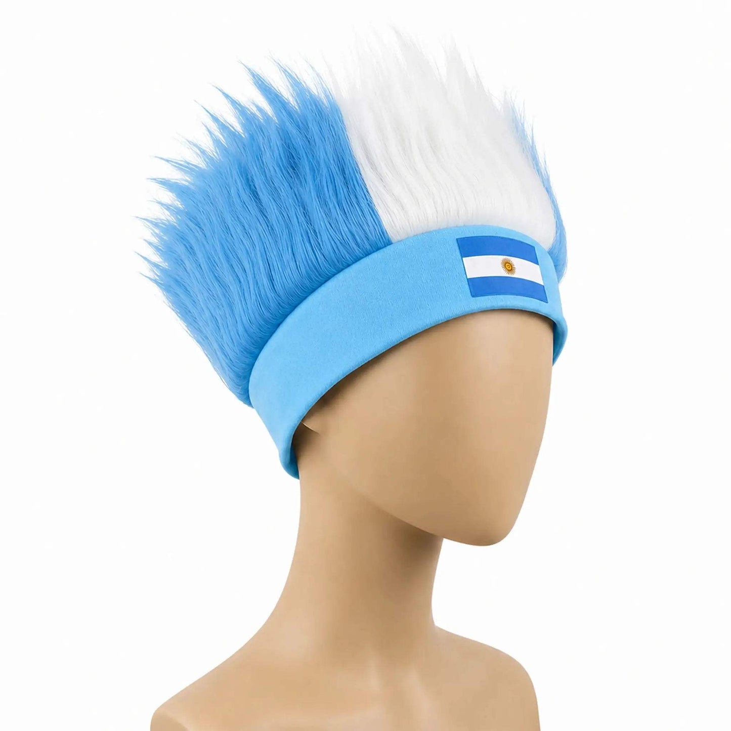  World Cup Wig With Team Logos And Flag Colors Premium -  ToylandEU™