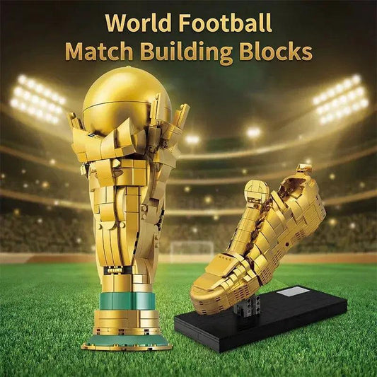  World Football Trophy Blocks Lego Compatible Golden Boot -  ToylandEU™