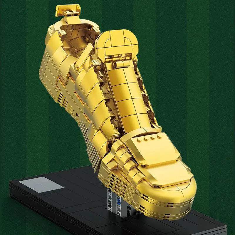 World Football Trophy Building Blocks Golden Boot Set - ToylandEU