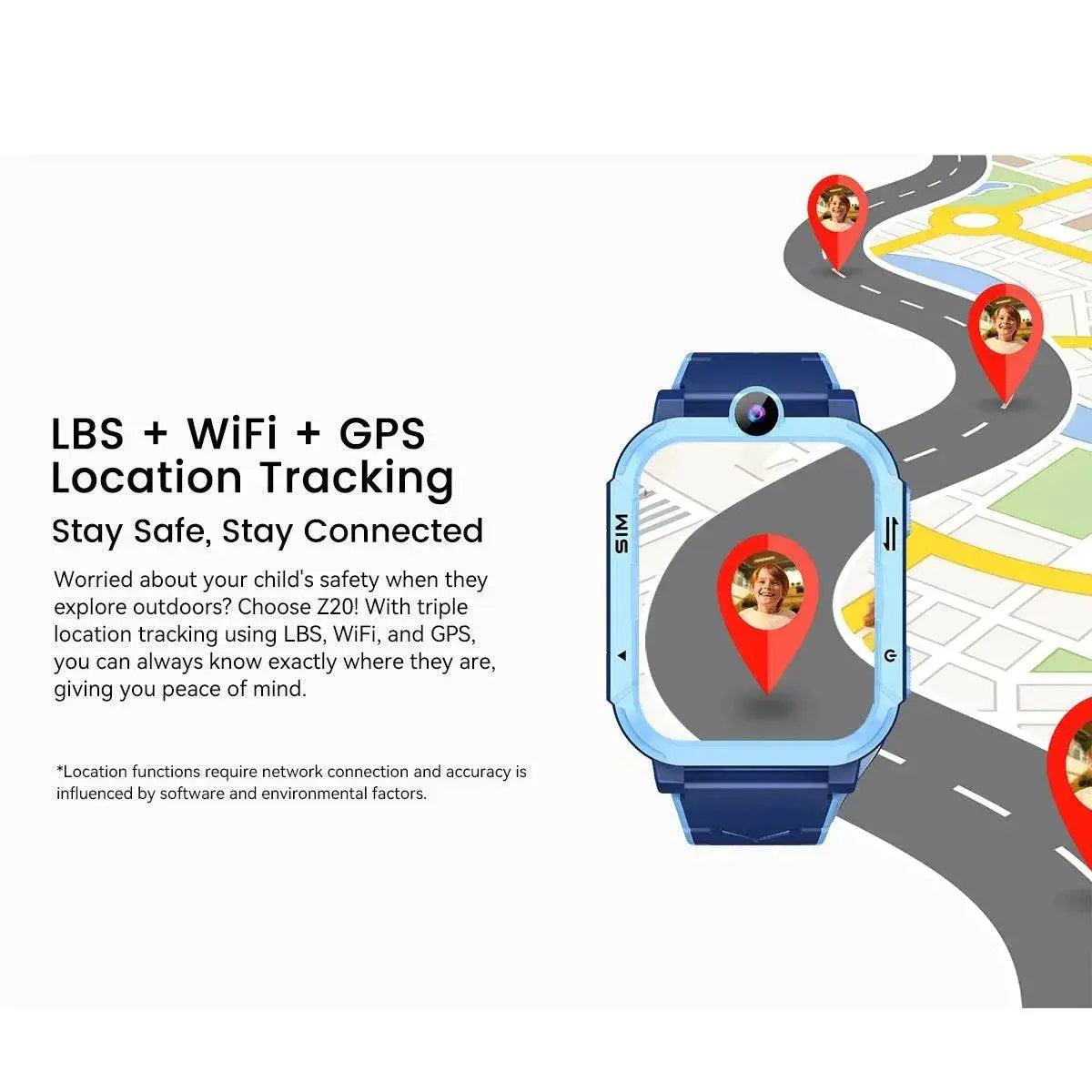  World Premiere Blackview NEW Z20 4G Smart Watch Kids GPS Video Call IP67 Tracker -  ToylandEU™