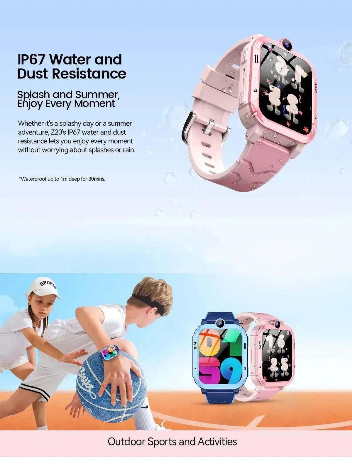  World Premiere Blackview NEW Z20 4G Smart Watch Kids GPS Video Call IP67 Tracker -  ToylandEU™