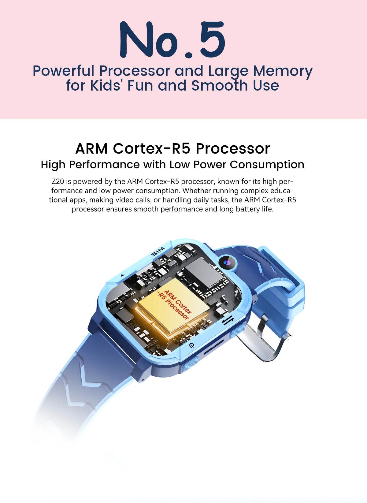 World Premiere Blackview NEW Z20 4G Smart Watch Kids GPS Video Call IP67 Tracker - ToylandEU