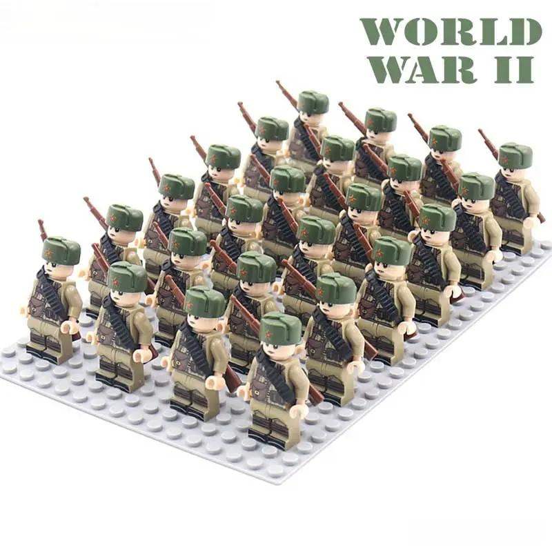  World War II Russian Soldier Lego Minifigures Set Of 24 -  ToylandEU™