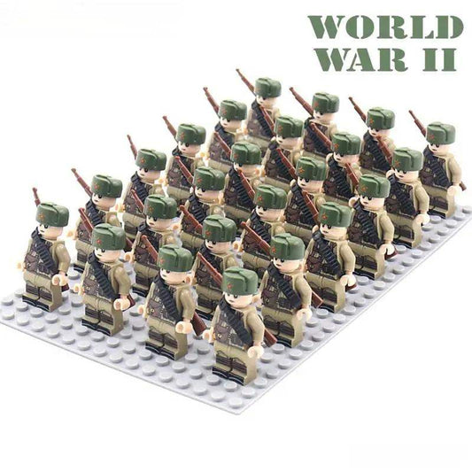  World War II Russian Soldier Lego Minifigures Set Of 24 -  ToylandEU™