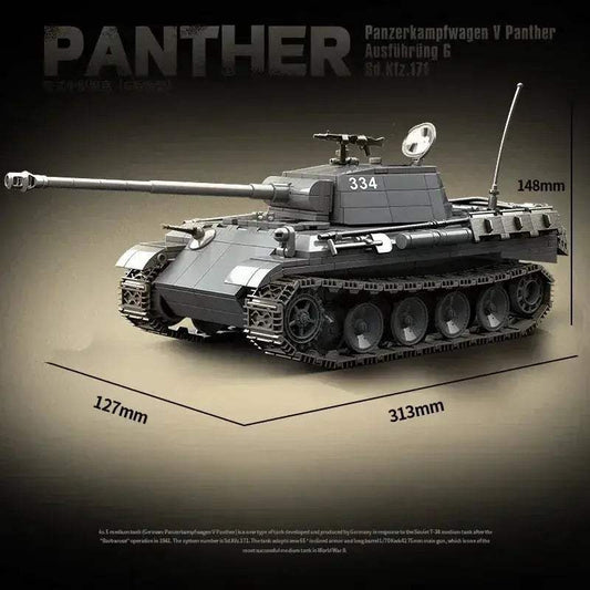  World War II Tank Building Blocks Educational for Boys -  ToylandEU™
