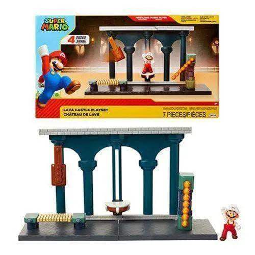  Nintendo Lava Castle Playset Fire Mario Figure Enhanced -  ToylandEU™