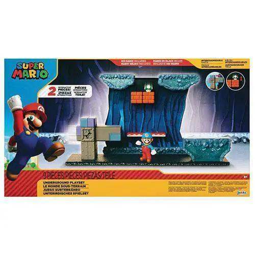 Nintendo Underground Playset With Ice Mario Figure - ToylandEU
