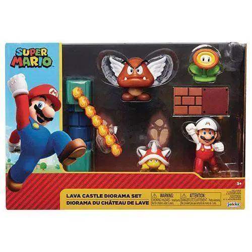  World Of Nintendo Interactive Lava Castle Diorama -  ToylandEU™