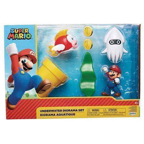 Nintendo Underwater Diorama Playset With Exclusive Accessories - ToylandEU