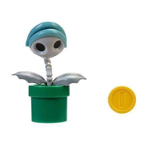 World of Nintendo 4" Action Figure - Bone Piranha Plant - ToylandEU