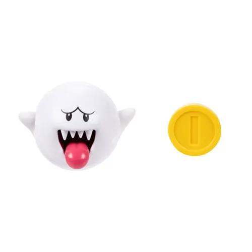 World of Nintendo 4" Action Figure - Boo with coin - ToyShnip