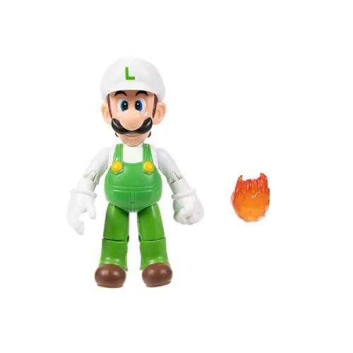 World of Nintendo 4" Action Figure - Fire Luigi - ToyShnip