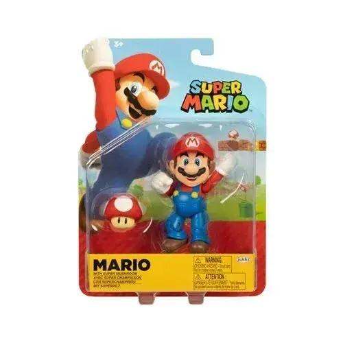  Mario Action Figure With Super Mushroom Nintendo -  ToylandEU™
