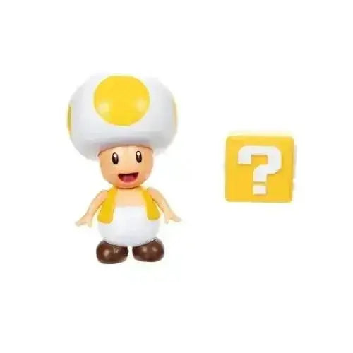 World Of Nintendo Toad Action Figure With Question Block - ToylandEU