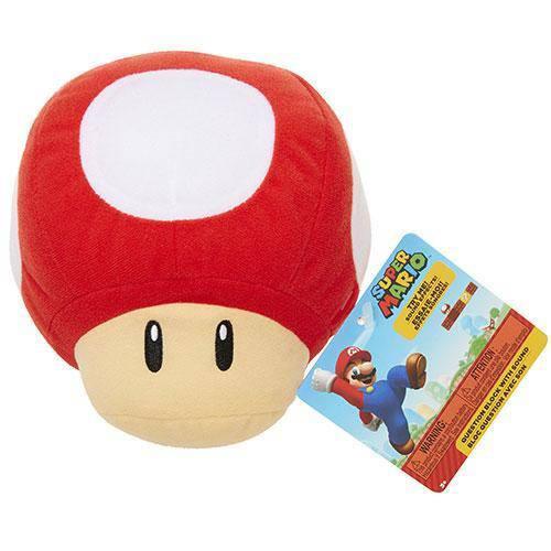 World of Nintendo Plush Power Up Mushroom With Sound Effects - ToylandEU