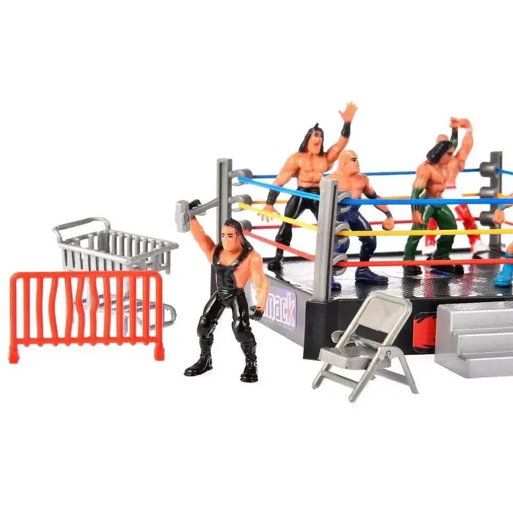  Wrestlers Playset Toys With Ring And Realistic Accessories -  ToylandEU™