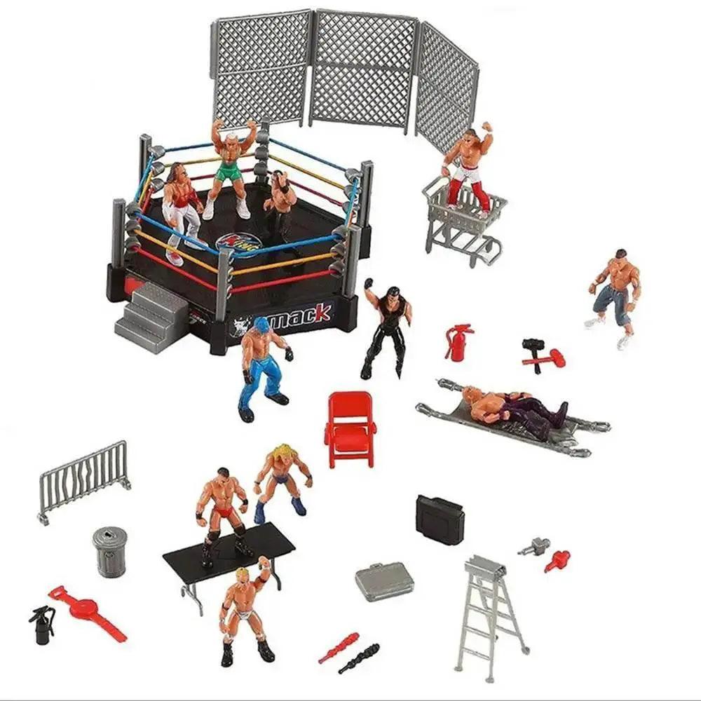  Wrestling Club Wrestler Athlete Gladiator Model Doll Set -  ToylandEU™