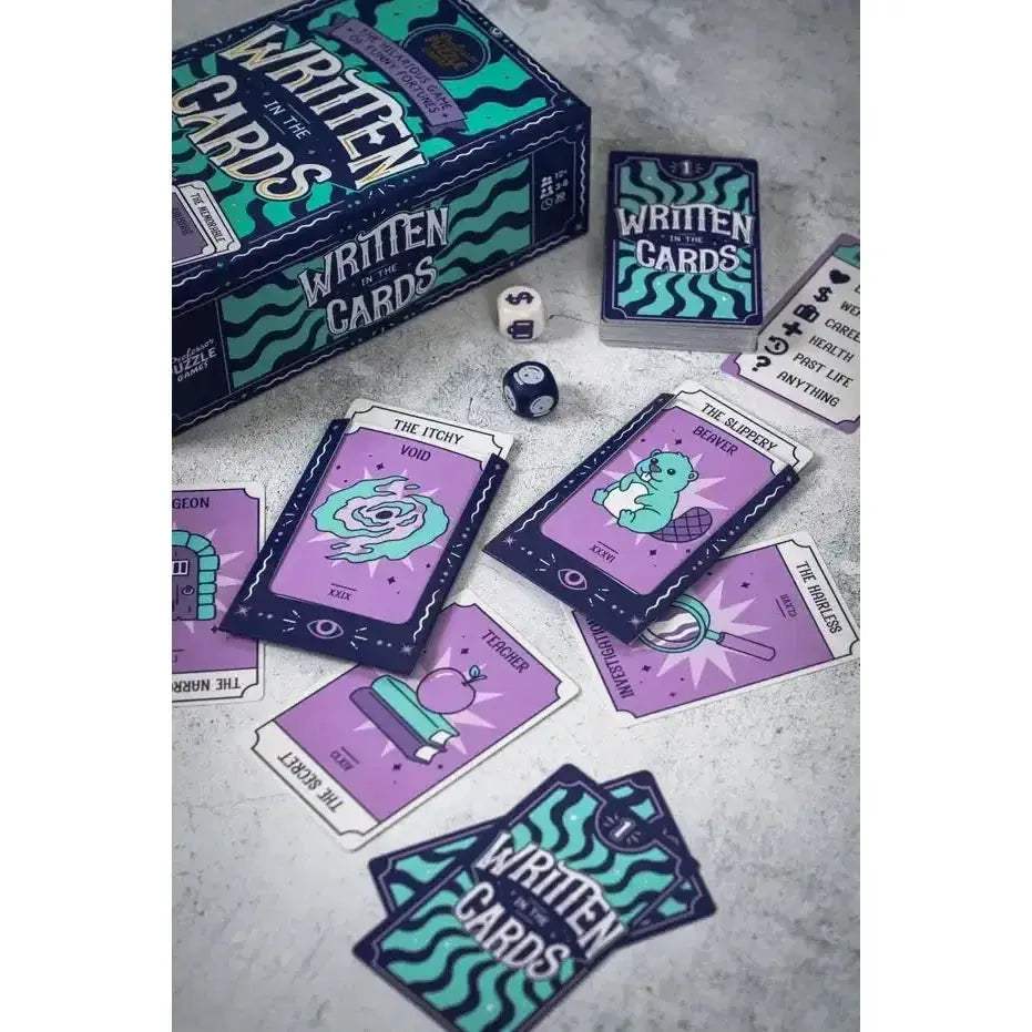 Written in the Cards Fortune Dice Card Game for Laughs - ToylandEU