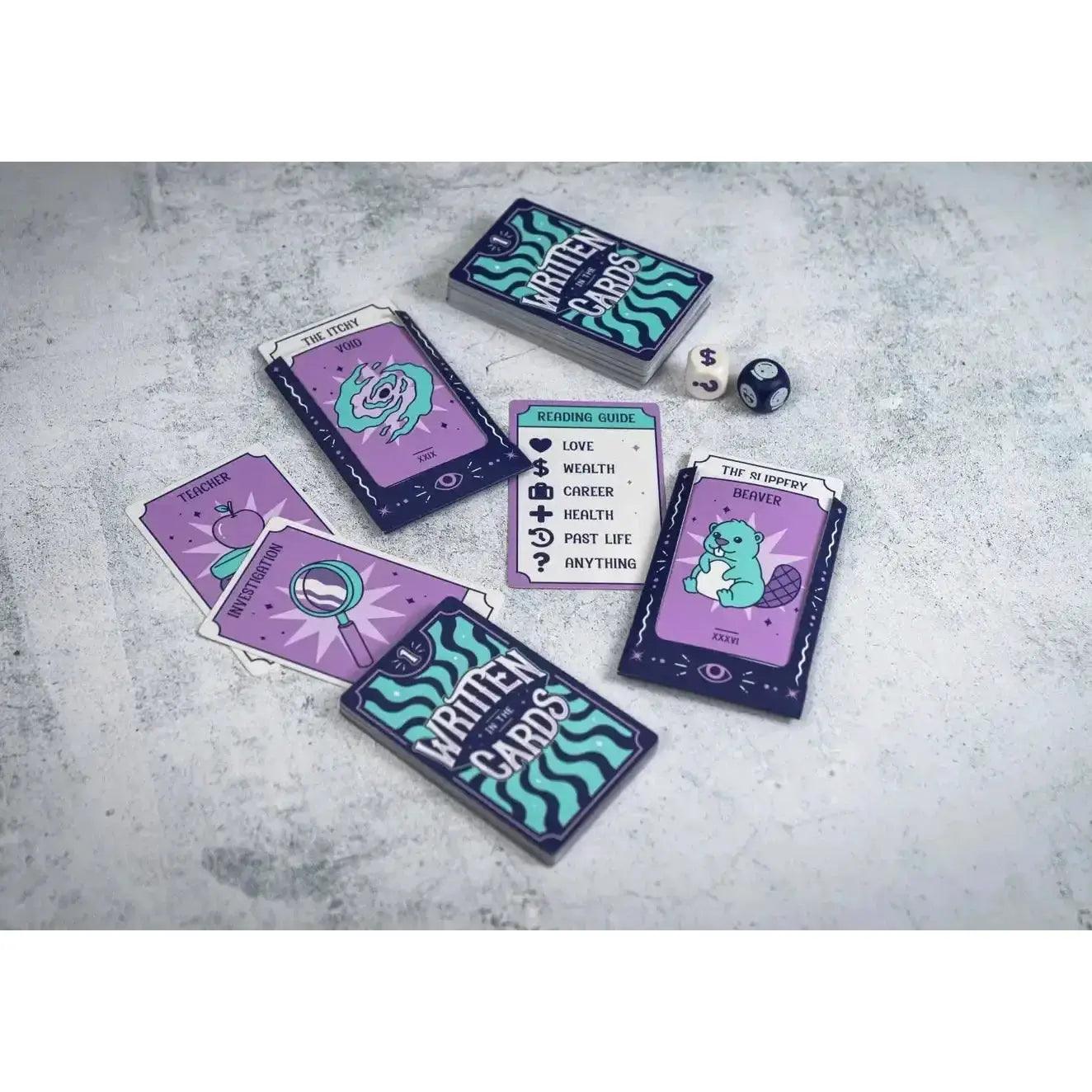  Written in the Cards Fortune Dice Card Game Laughs -  ToylandEU™