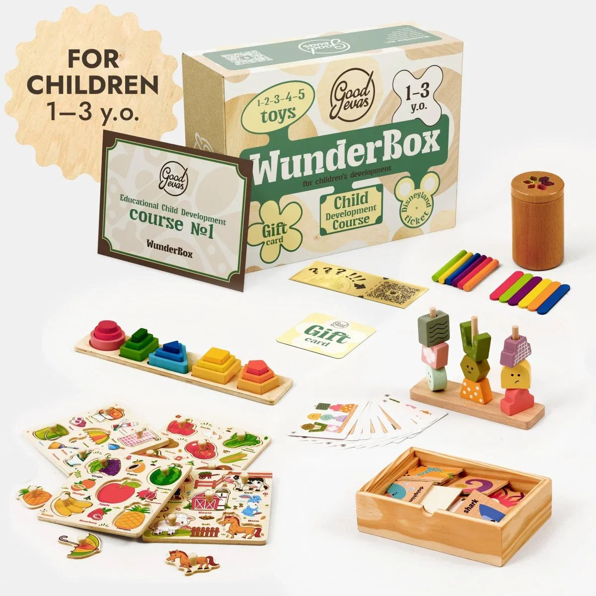 WunderBox 1-3 years old - developmental boxing for toddlers - ToylandEU