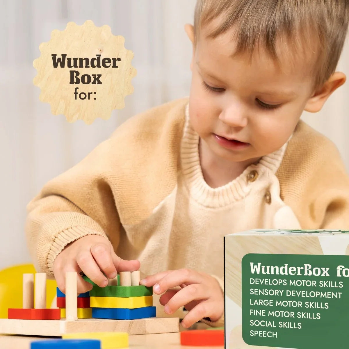WunderBox 1-3 years old - developmental boxing for toddlers - ToylandEU