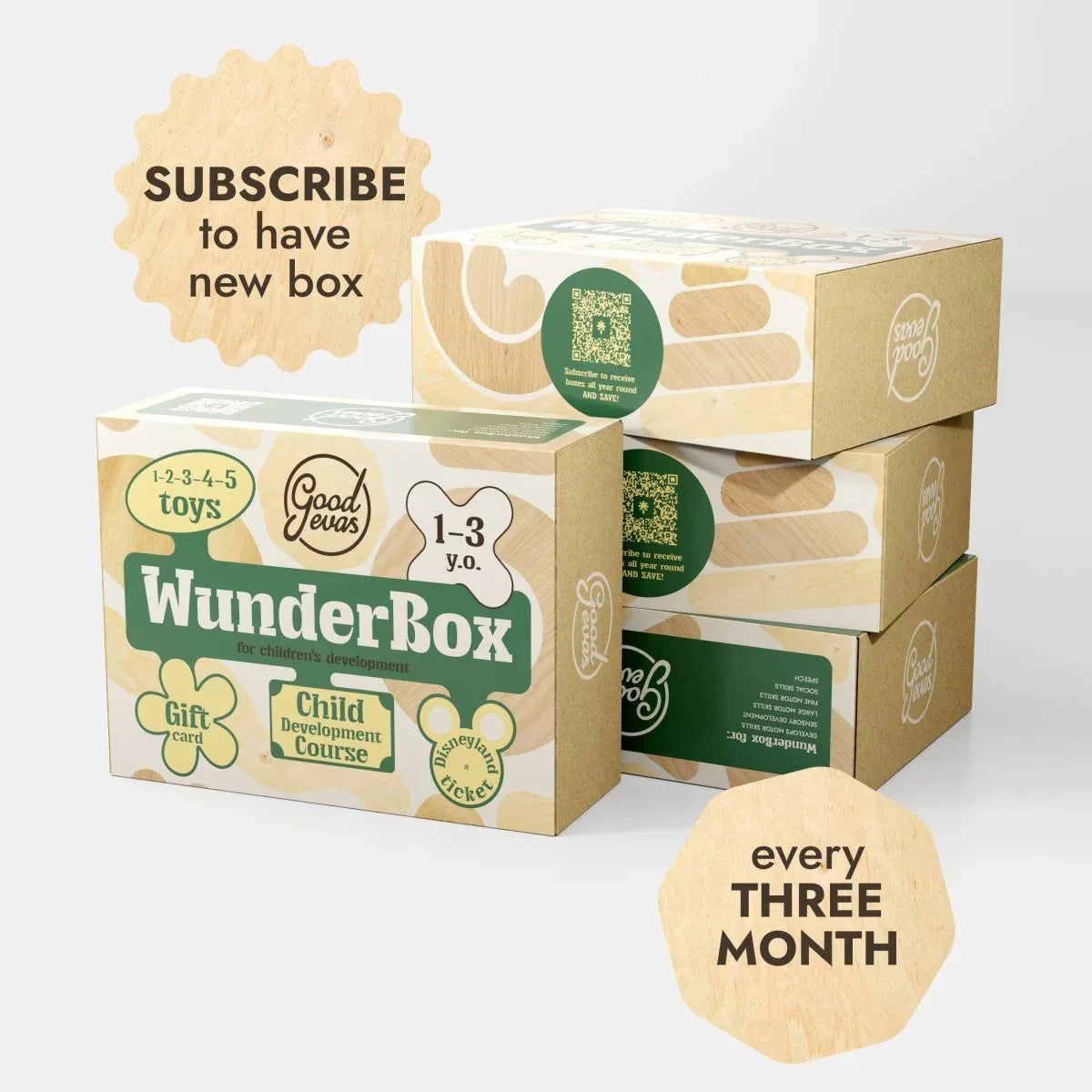 WunderBox 1-3 years old - developmental boxing for toddlers - ToylandEU