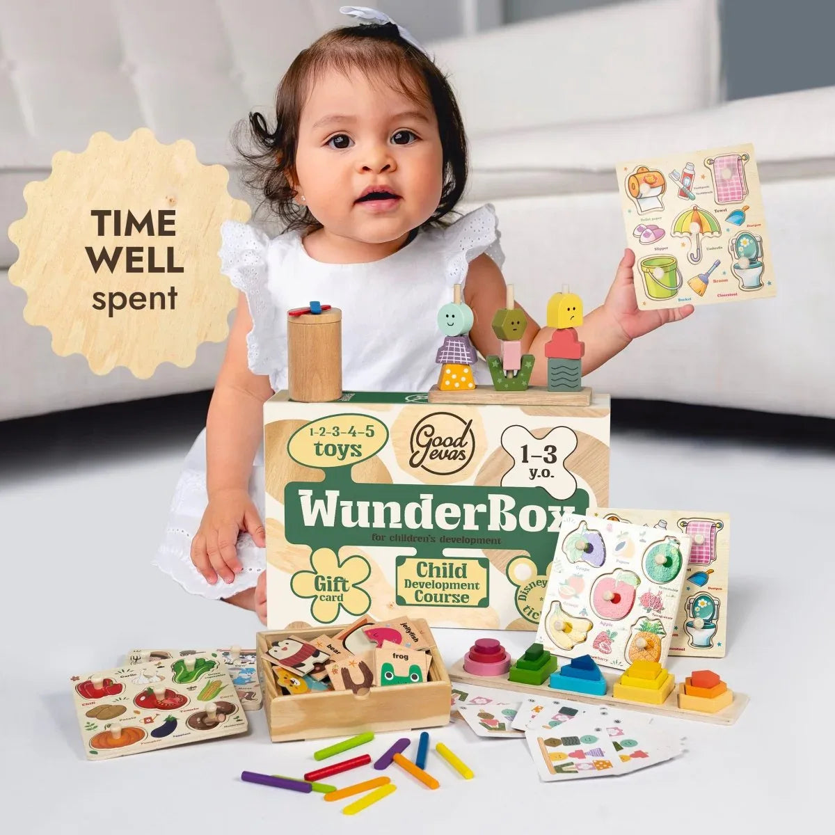 WunderBox 1-3 years old - developmental boxing for toddlers - ToylandEU