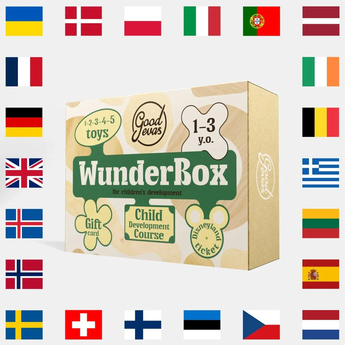 WunderBox 1-3 years old - developmental boxing for toddlers - ToylandEU