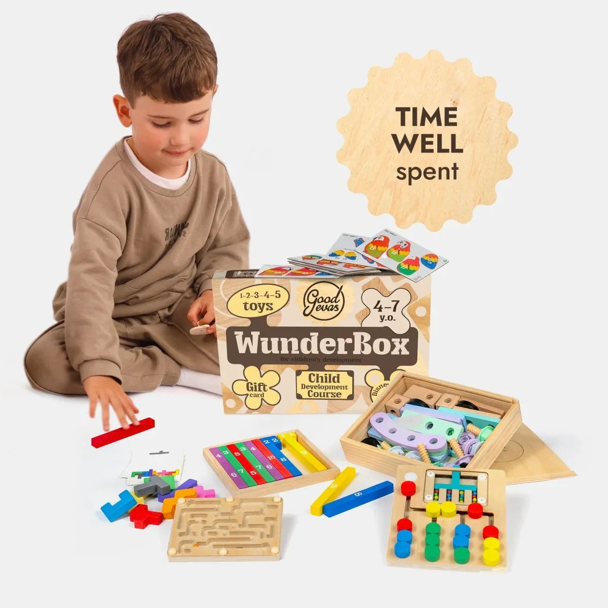 WunderBox 4-7 years old – developmental box for kids - ToylandEU