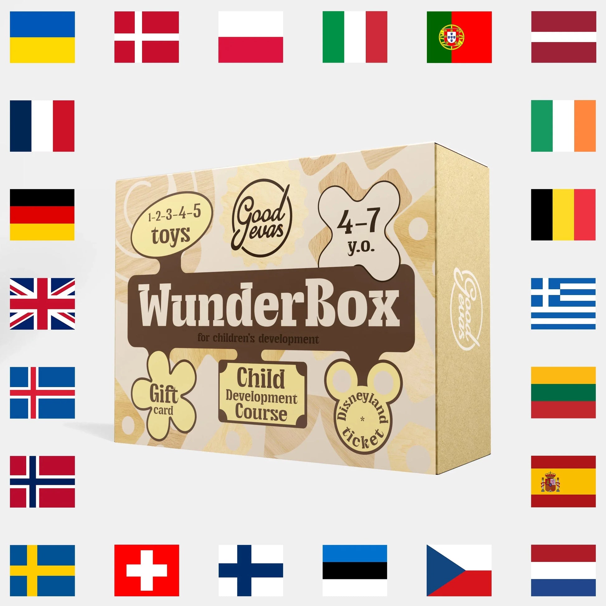 WunderBox 4-7 years old – developmental box for kids - ToylandEU