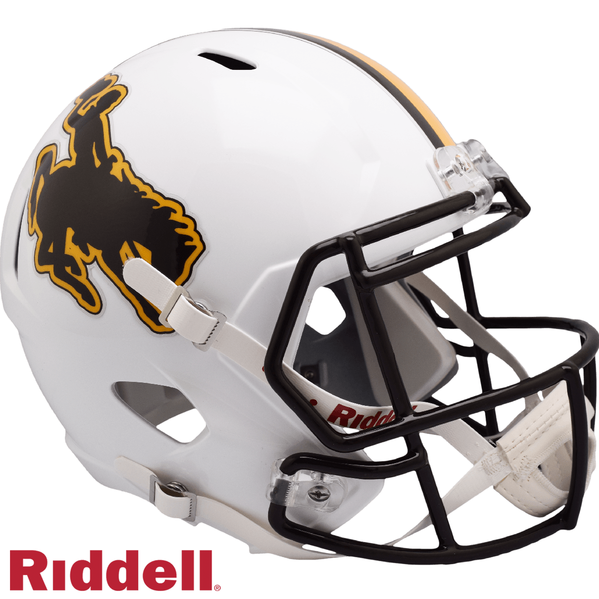 Wyoming Cowboys Riddell Replica Speed Helmet Full Size - ToylandEU