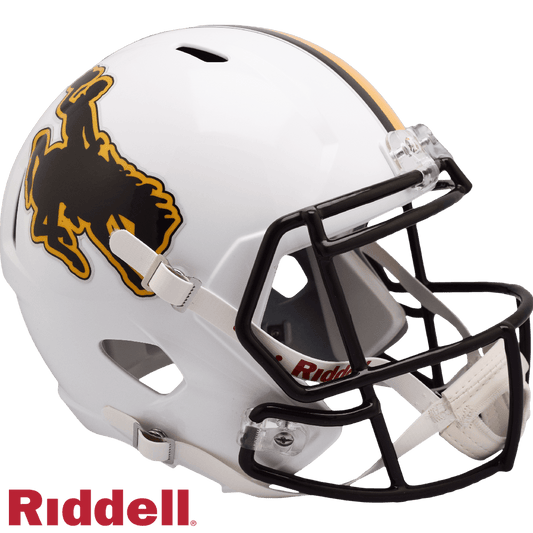 Wyoming Cowboys Riddell Replica Speed Helmet Full Size - ToylandEU
