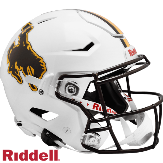 Wyoming Cowboys Riddell SpeedFlex Helmet Official Full Size - ToylandEU