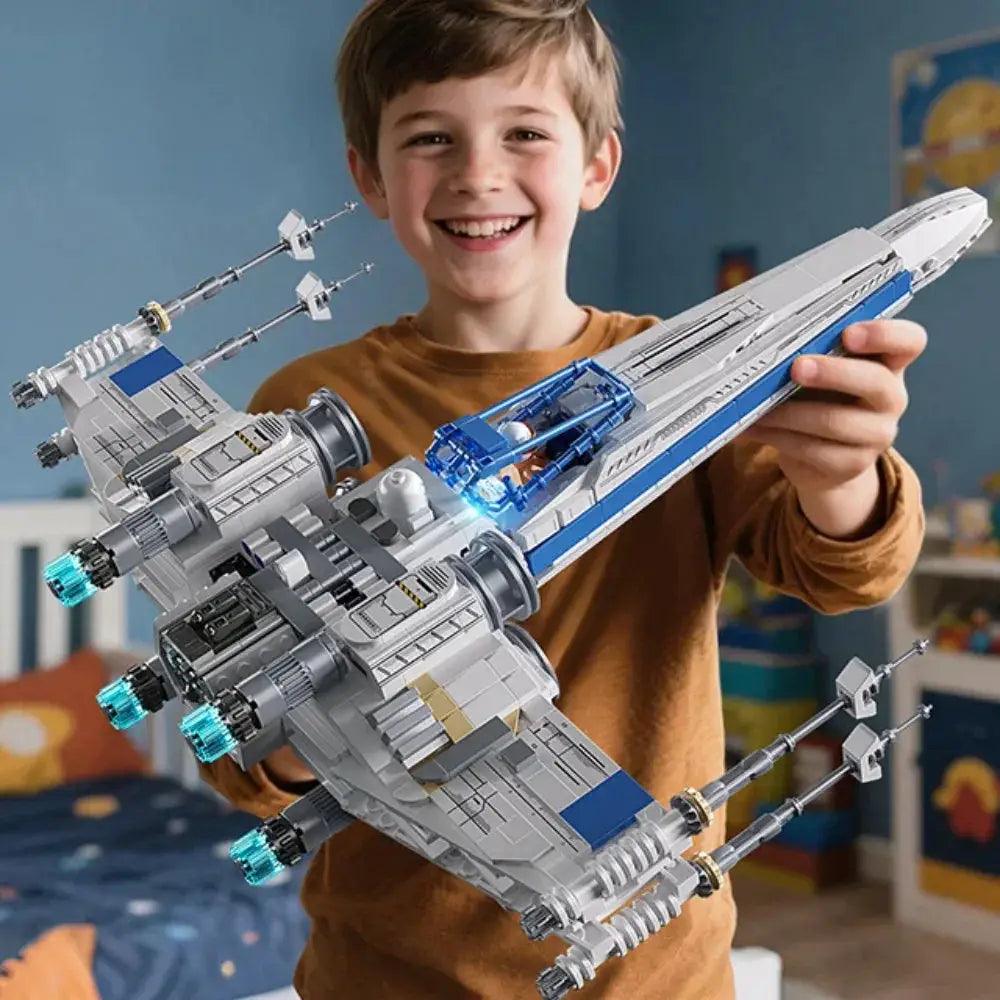  X Wing Space Fighter Building Blocks Led Light Up -  ToylandEU™