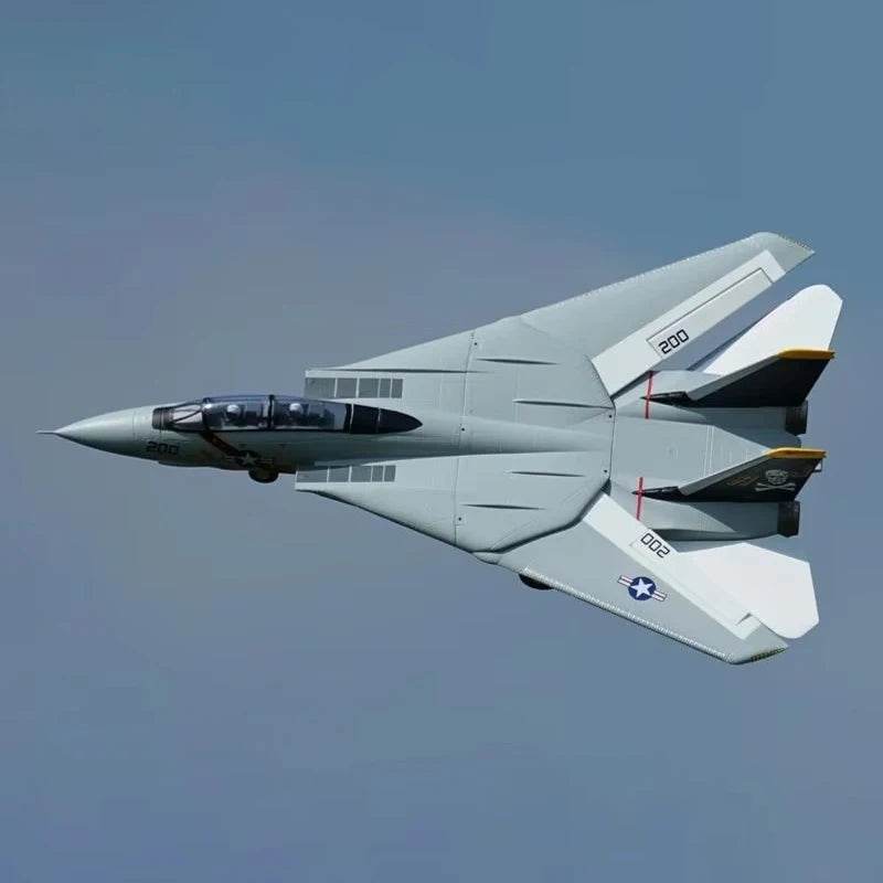 XFly RC Electric Fighter Aircraft Fixed Wing Model Foam Double 40mm F-14 PNP Remote Control Toy for Adults - ToylandEU