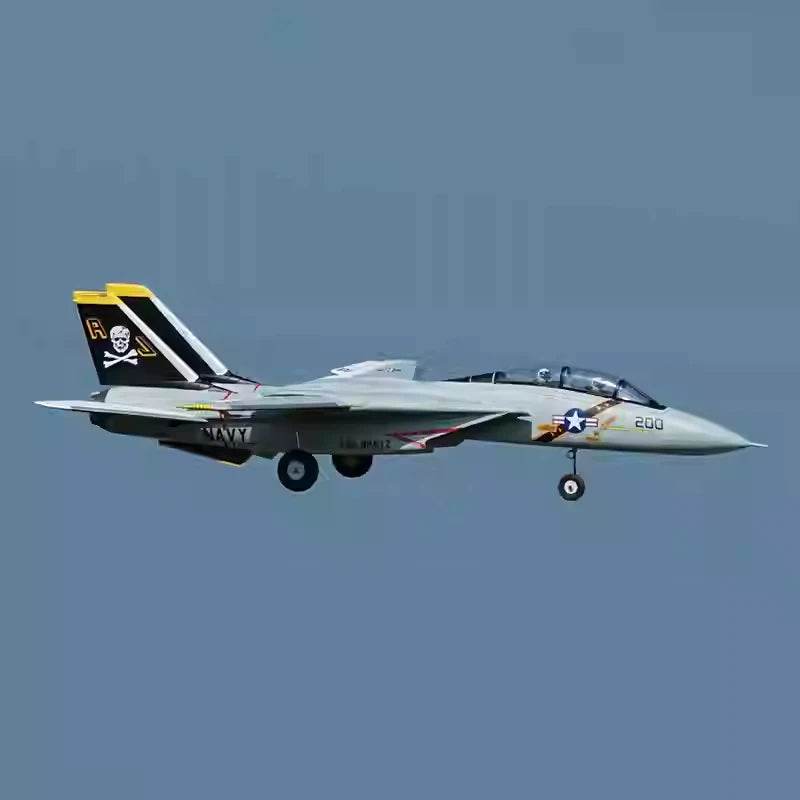 XFly RC Electric Fighter Aircraft Fixed Wing Model Foam Double 40mm F-14 PNP Remote Control Toy for Adults - ToylandEU