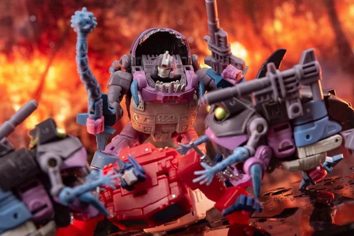 XIAOMO XM-01 Sharkticon Shark Squad: 3 Durable Collectible Figures - ToylandEU