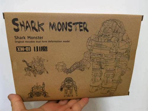 XIAOMO XM-01 Sharkticon Shark Squad: 3 Durable Collectible Figures - ToylandEU