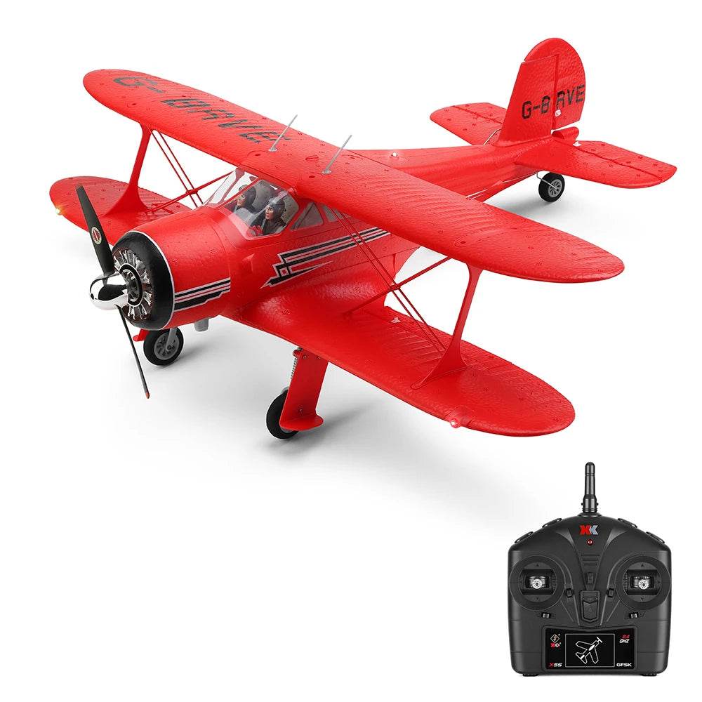 XK A300-Beech D17S 550mm Wingspan 2.4GHz RC Airplane - ToylandEU