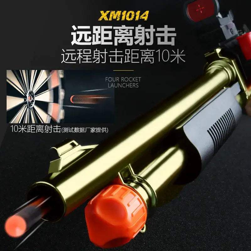XM1014 Shellspray Toy Gun For Kids Long Range Action Play - ToylandEU